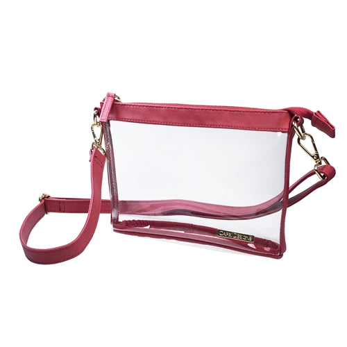 Small Maroon Crossbody