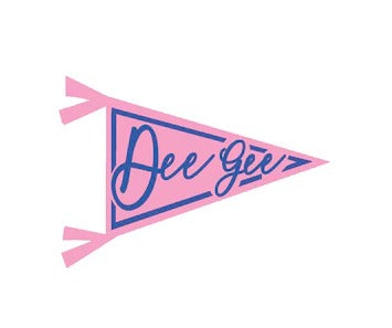Sorority Pennant Decals