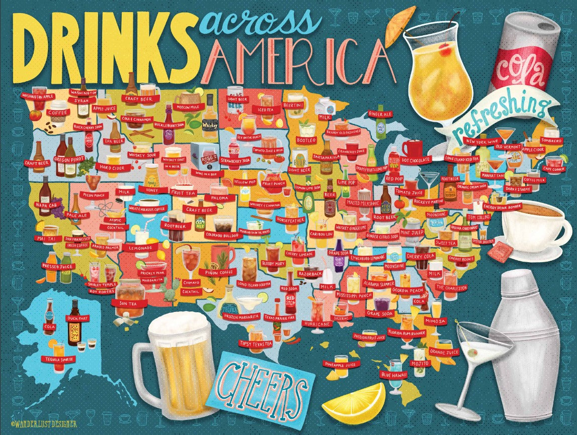 Drinks Across America Puzzle