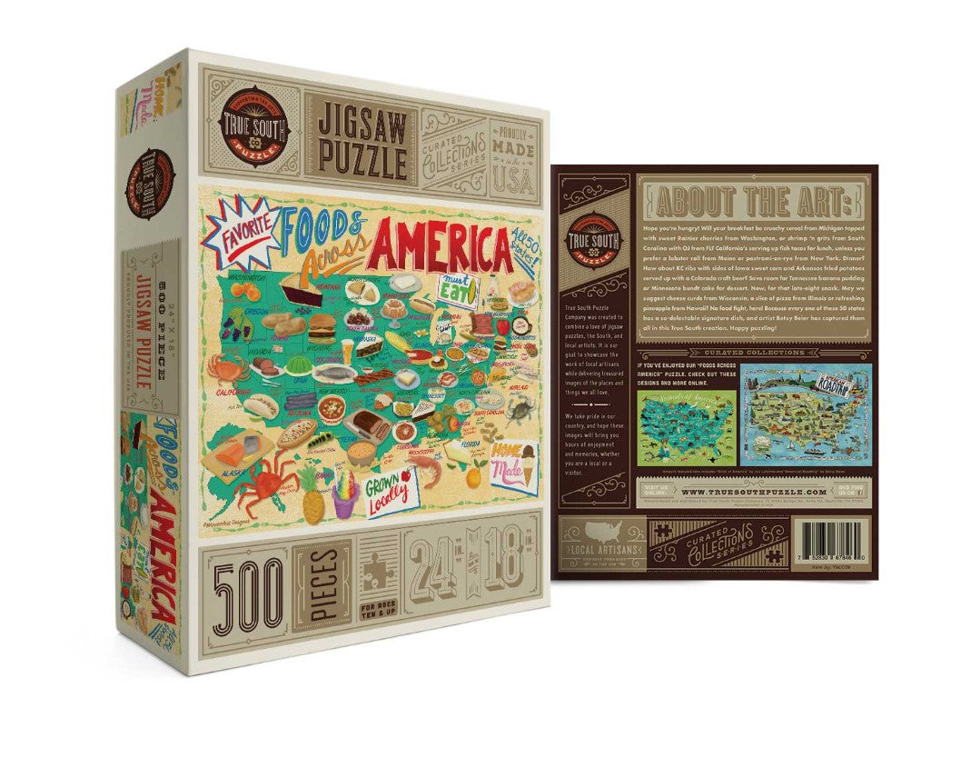 Foods Across America Puzzle