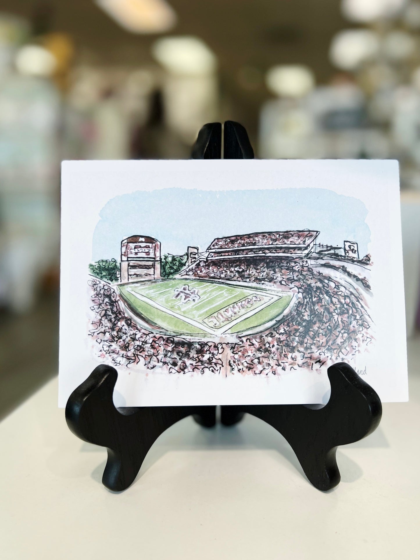 5x7 Davis Wade Stadium Print