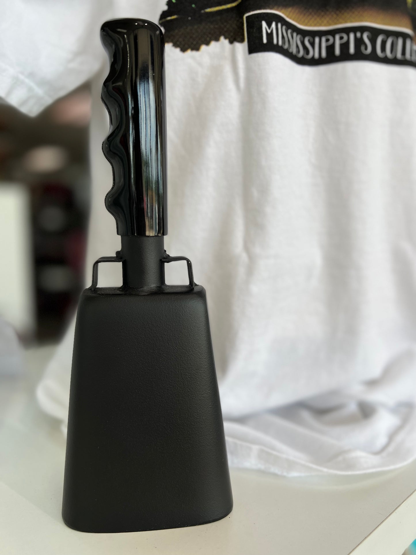 Medium Black Cowbell