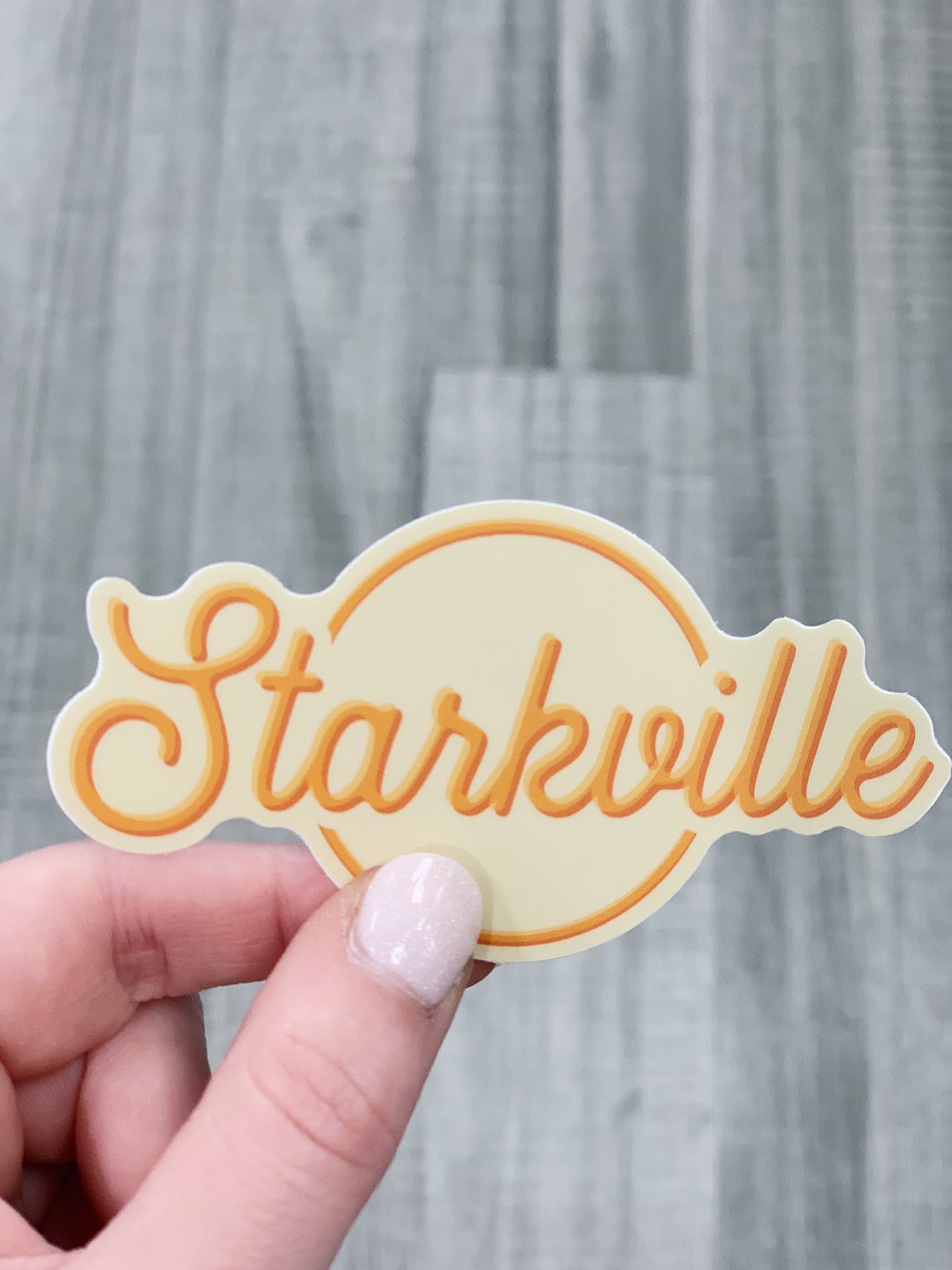 Starkville Script Decal