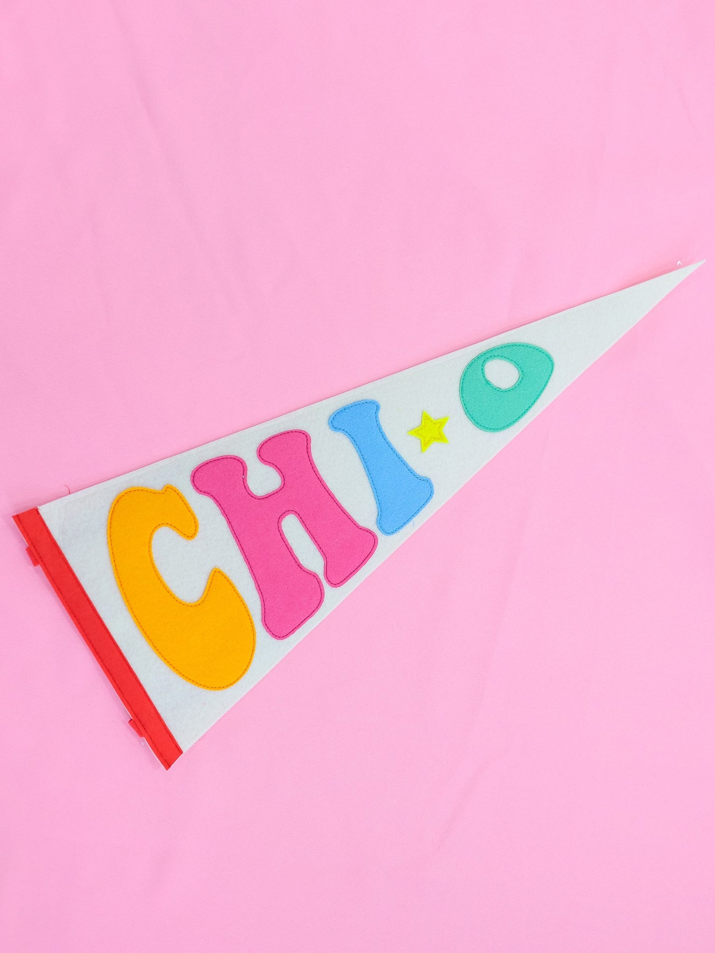 Sorority Rainbow Pennant Flags