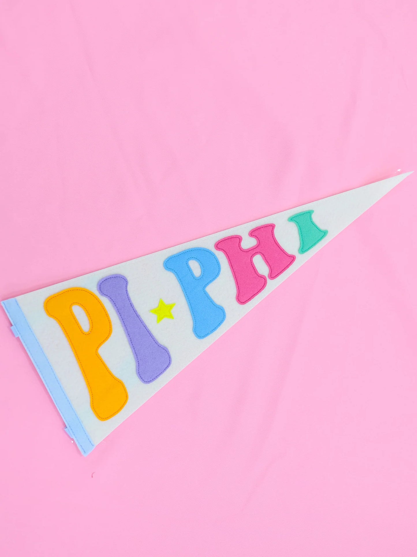 Sorority Rainbow Pennant Flags