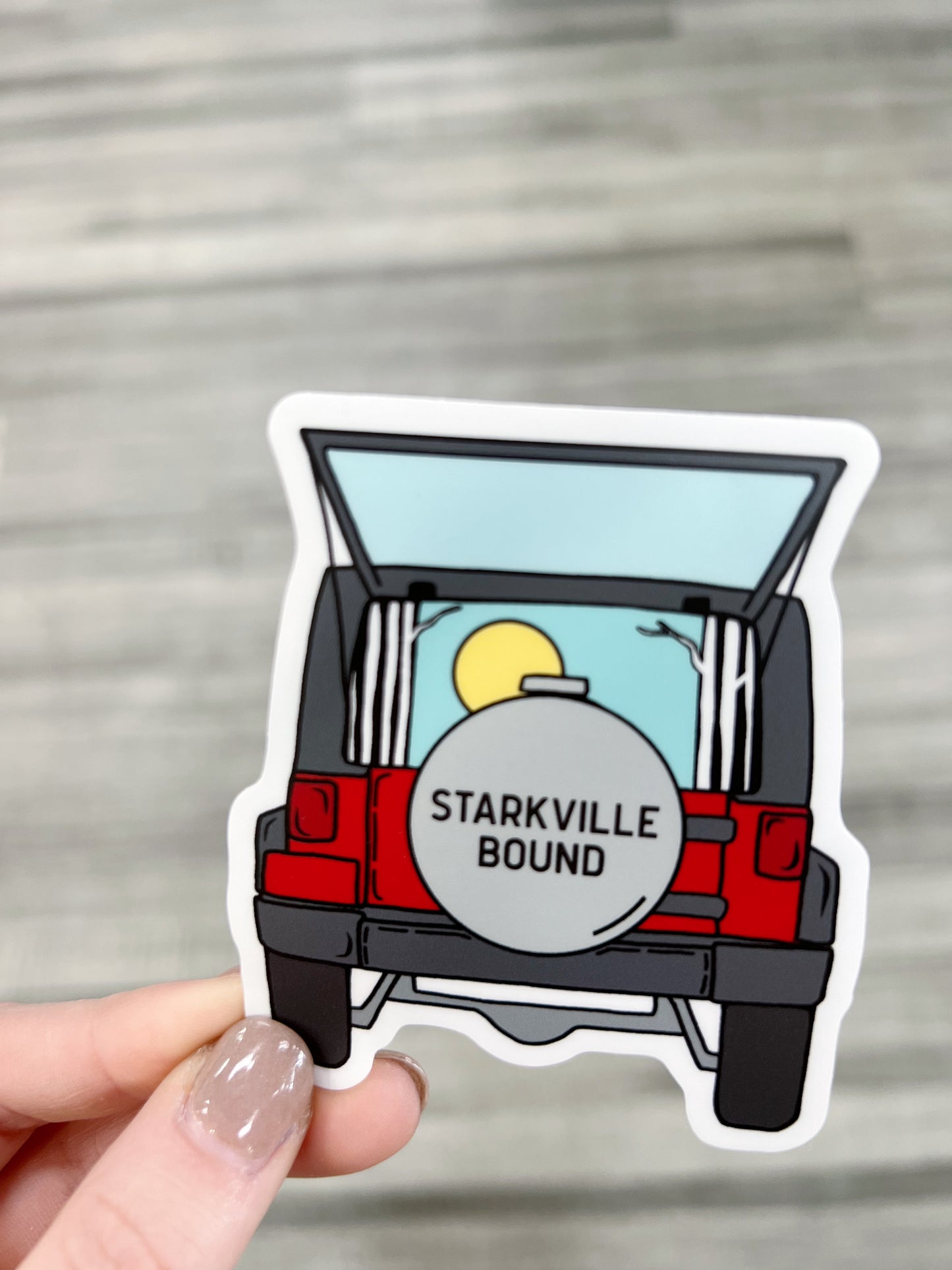 Starkville Bound Decal