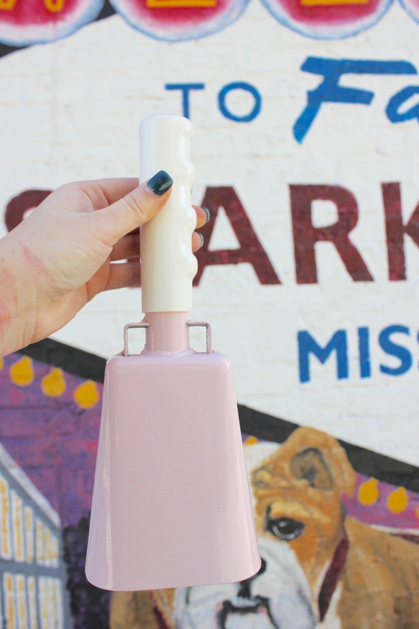 Medium Pink Cowbell