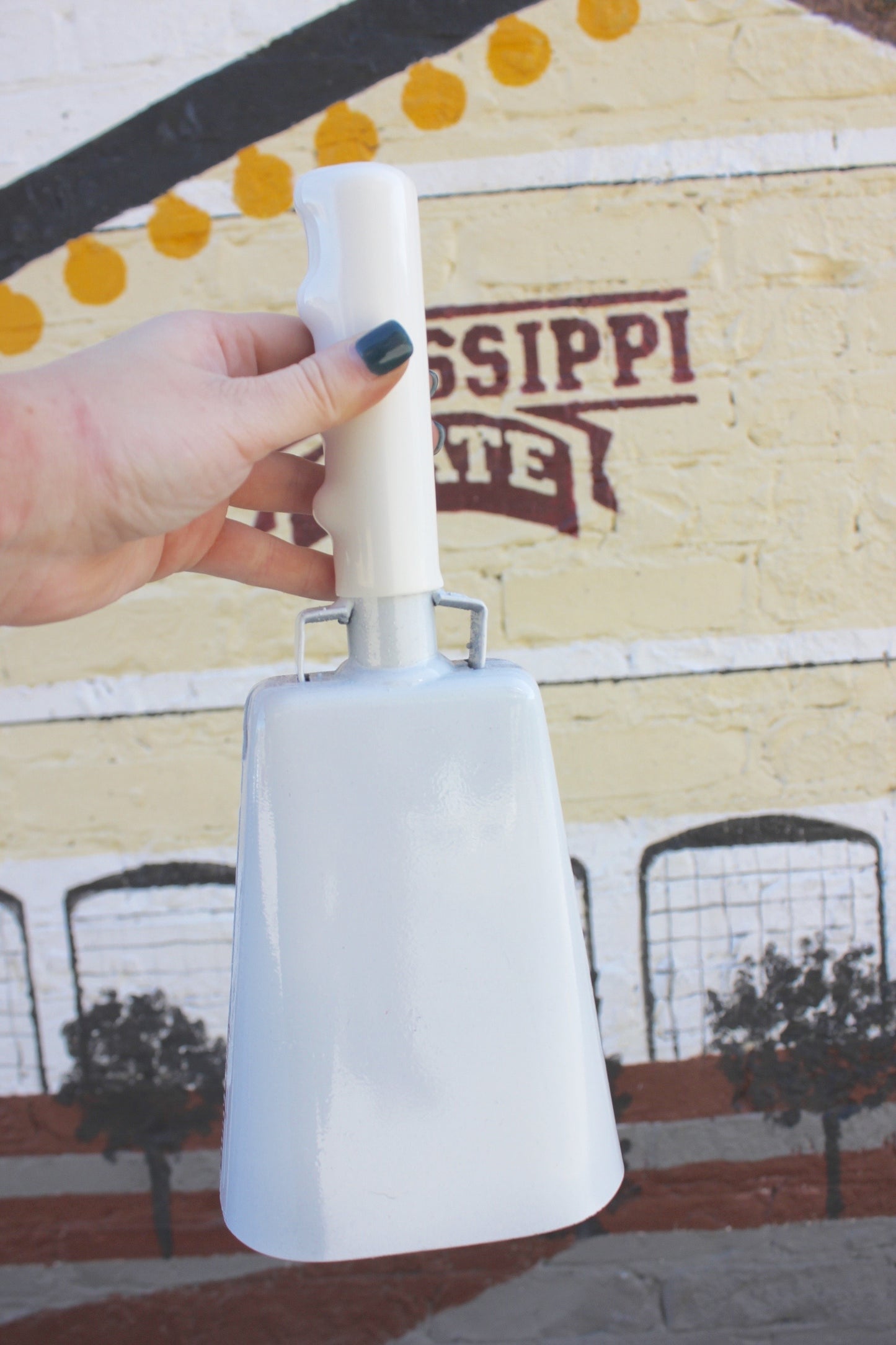 Large White Cowbell