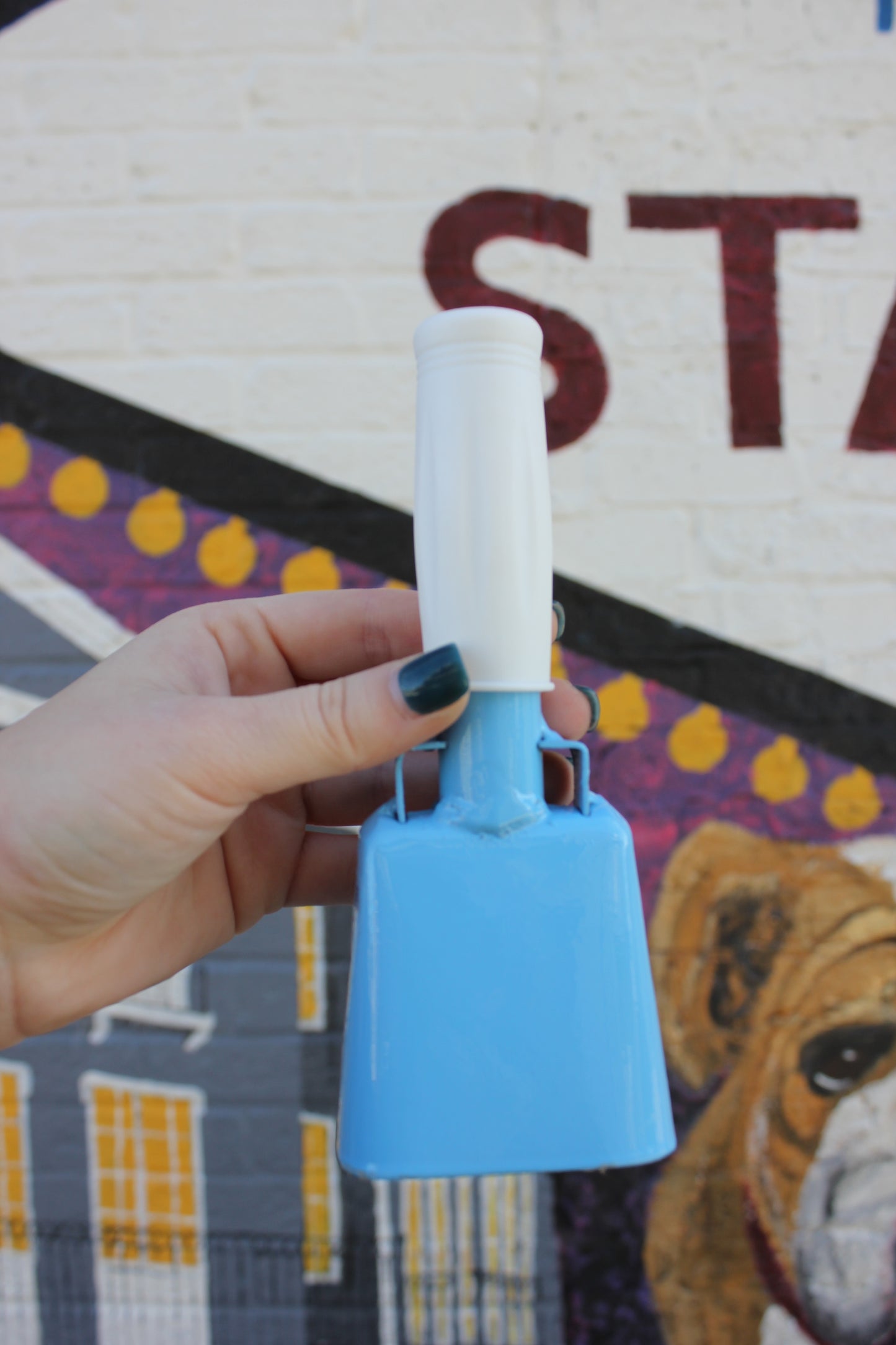 Small Blue Cowbell
