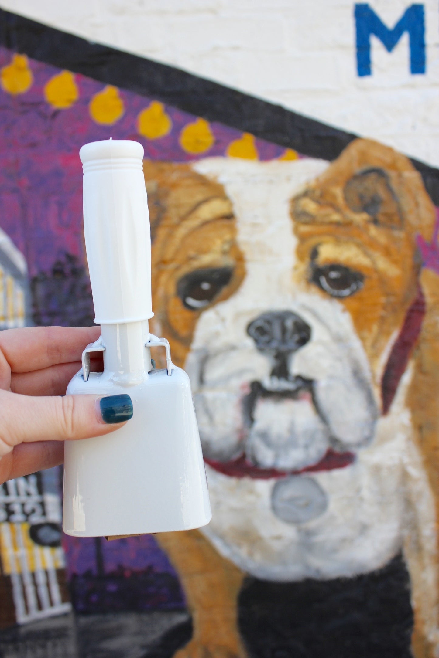 Small White Cowbell