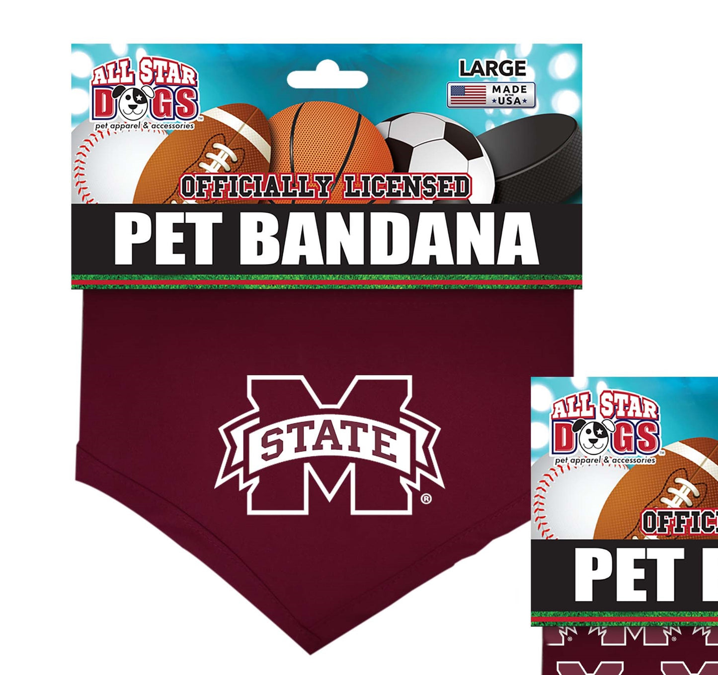 MSU Pet Bandana