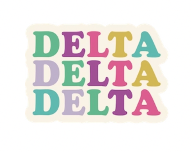 Sorority Multicolor Magnet