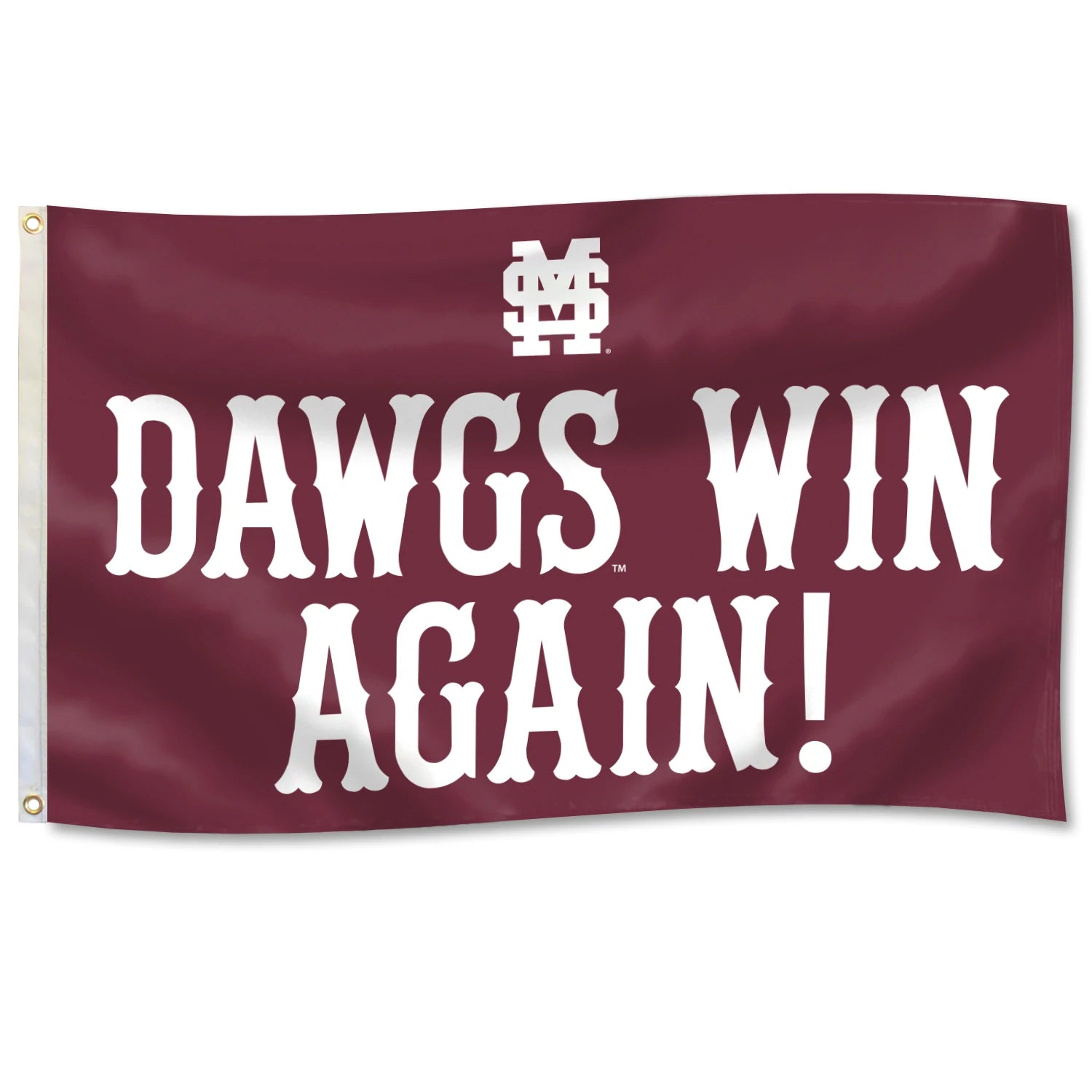Dawgs Win Again Flag – University Screenprint Inc