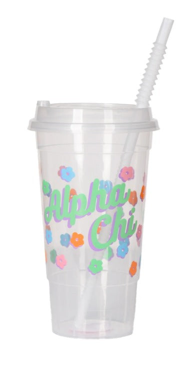 Sorority Flower Child Stadium Cups