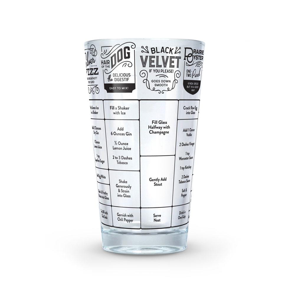 Hangover Recipe Glass