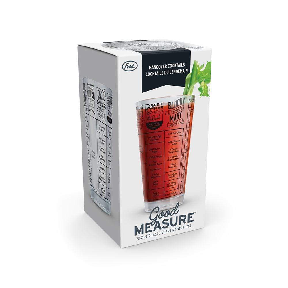 Hangover Recipe Glass