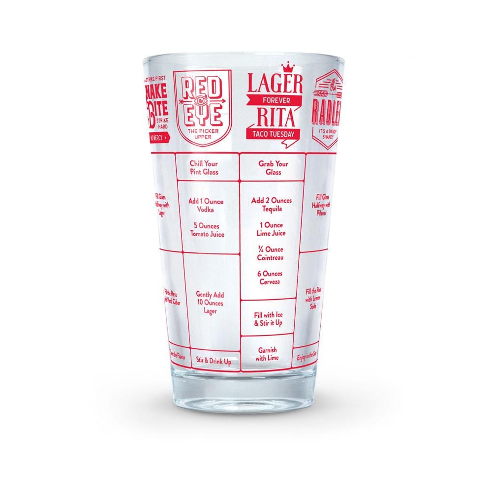 Beer Recipe Glass