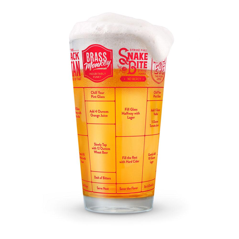 Beer Recipe Glass