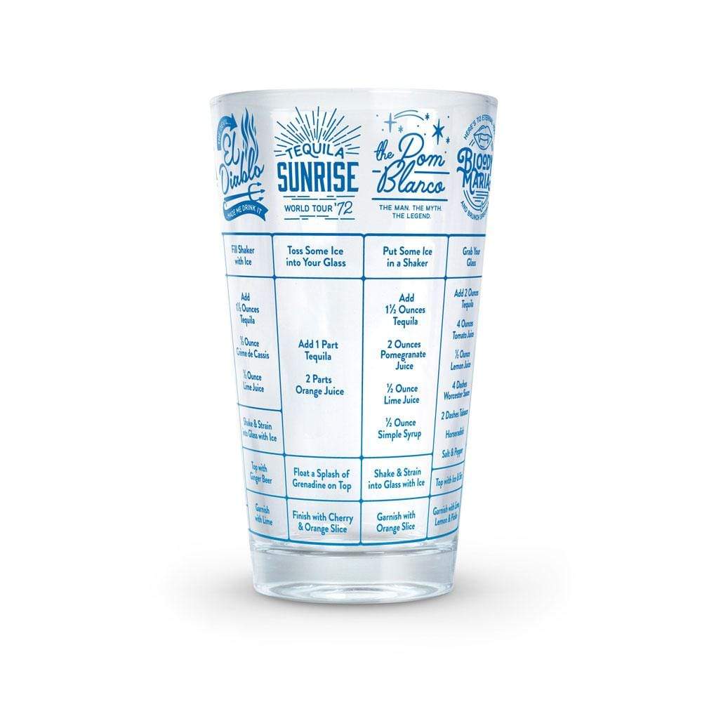 Tequila Recipe Glass