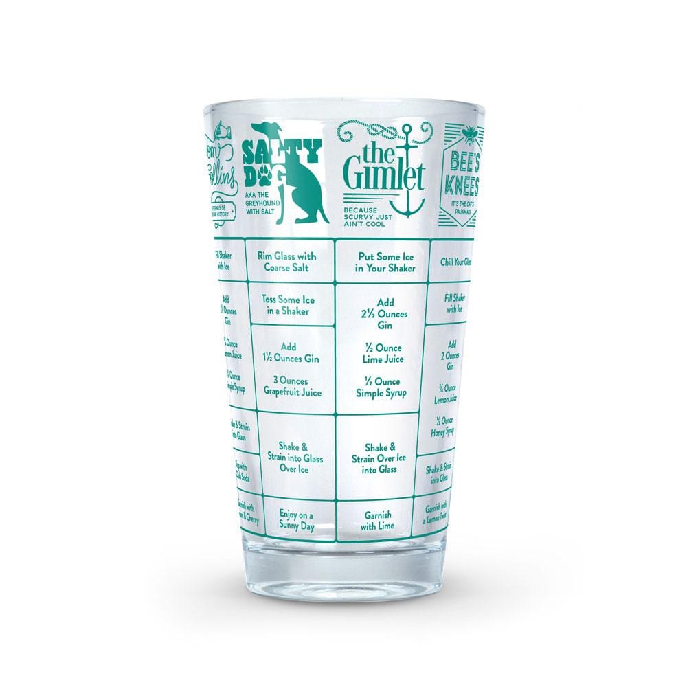 Gin Recipe Glass