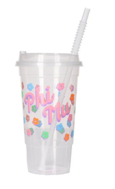 Sorority Flower Child Stadium Cups