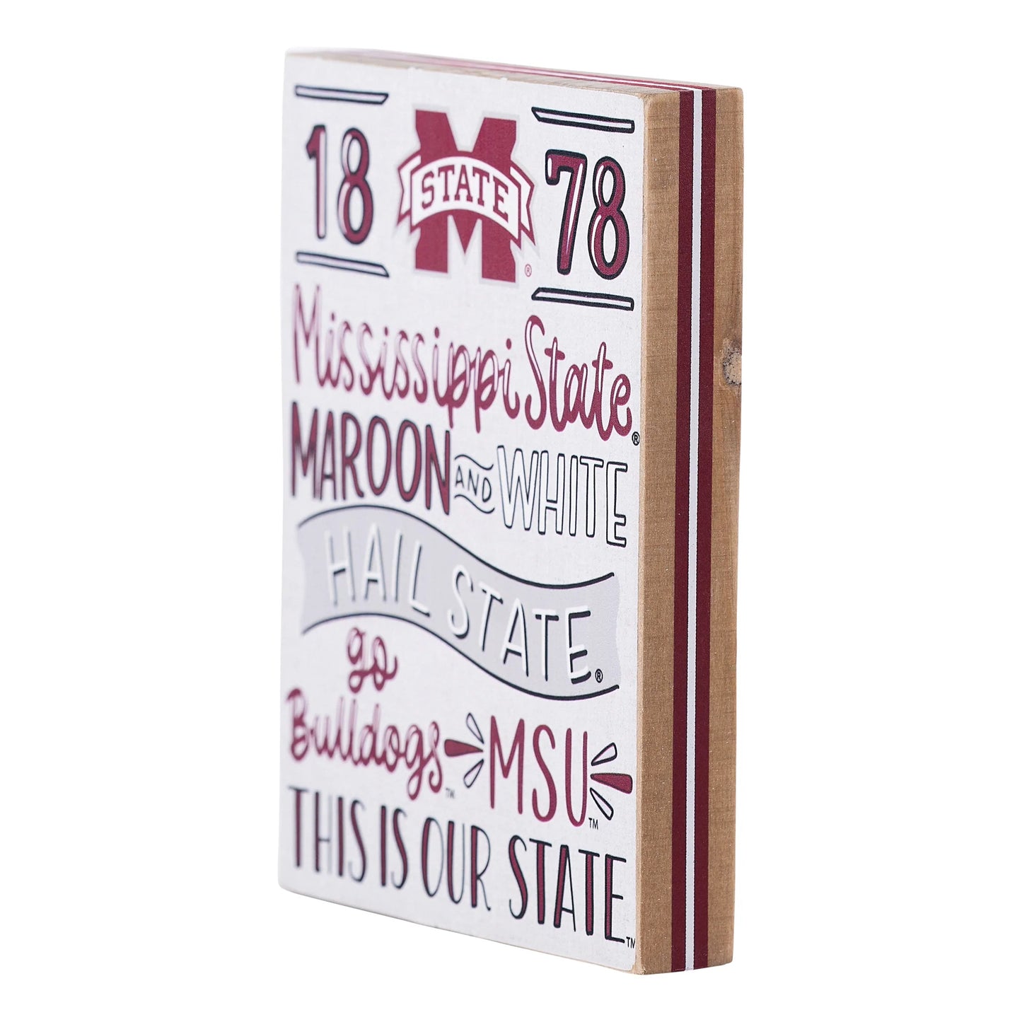 Mississippi State Spirit Block