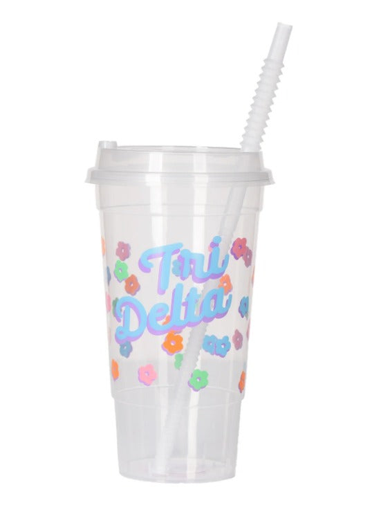 Sorority Flower Child Stadium Cups
