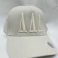 Cream 3D Sorority Trucker