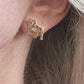 Bulldog Stud Earring