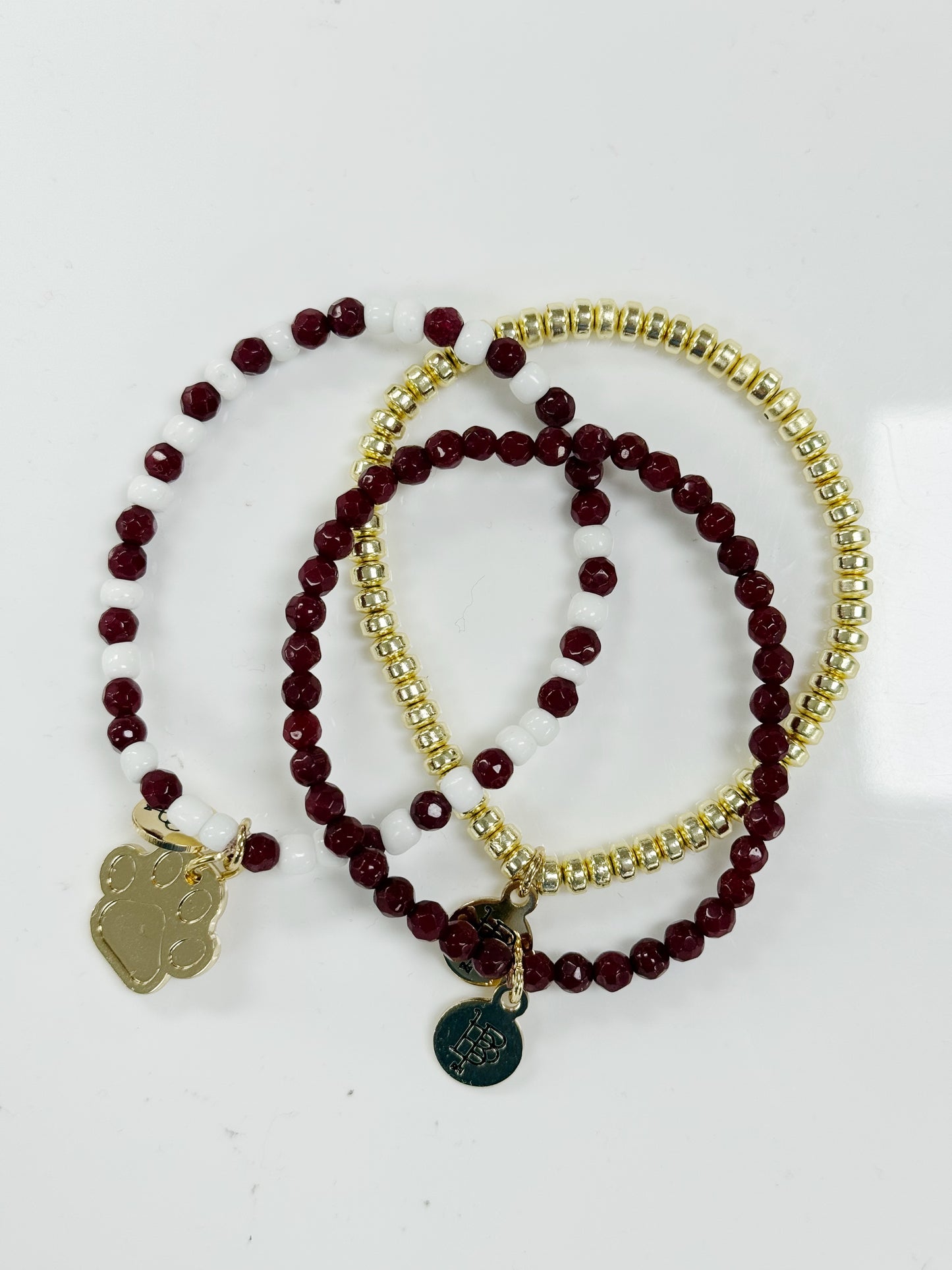 GAMEDAY STACKABLES WITH PAW CHARM