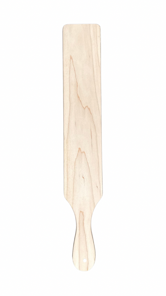 Unfinished Maple Paddle