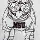 Bully Stitched Smock Tee