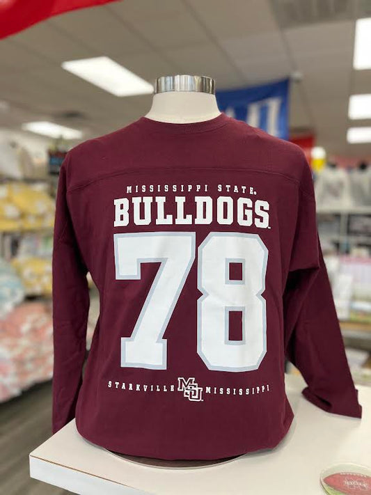 Long Sleeve Bulldogs 78 Tee