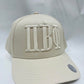 Cream 3D Sorority Trucker