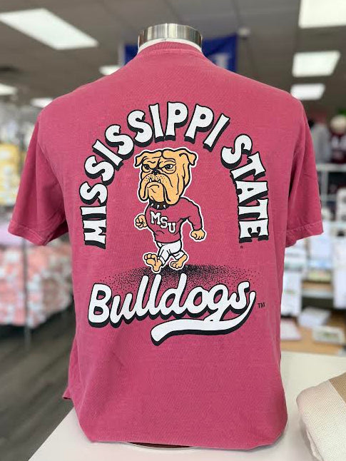 Walking Bully Bulldogs Script Tee