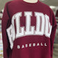 Bulldogs Arched "Janise" Oversized Crewneck
