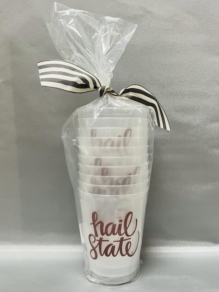 Hail State Frosted Cup