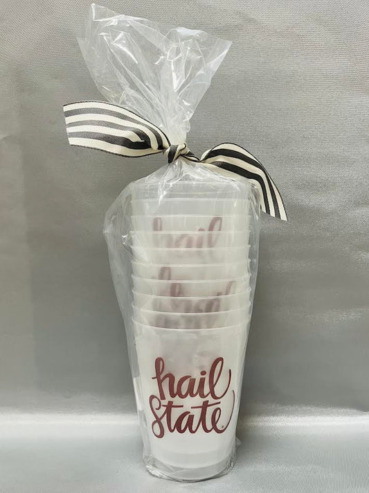 Hail State Frosted Cup