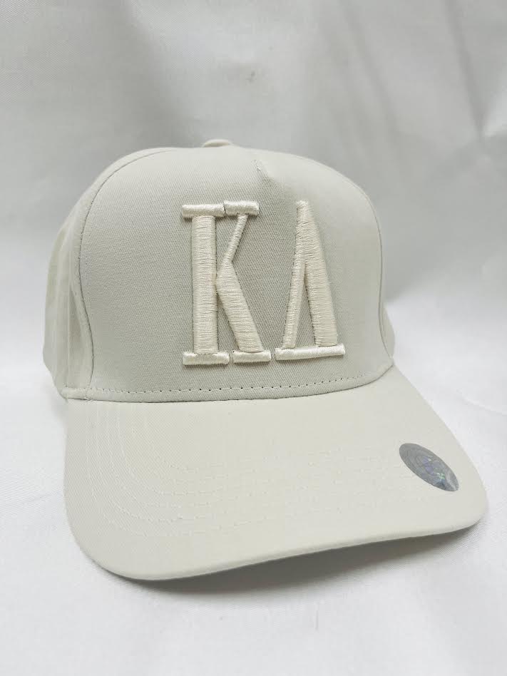 Cream 3D Sorority Trucker