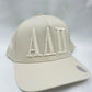 Cream 3D Sorority Trucker