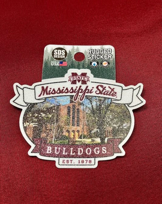 3.5" MSU Chapel Sticker