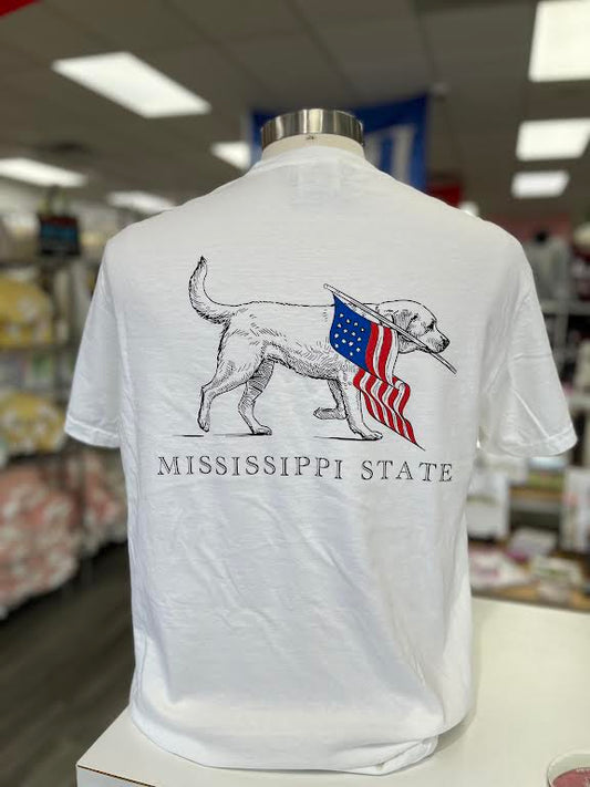 Patriotic Dog Tee