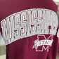 MISSISSIPPI STATE Arched Logo Oversized Crewneck