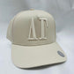 Cream 3D Sorority Trucker