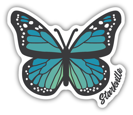 Starkville Butterfly Decal