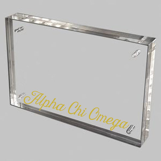 Acrylic Sorority Picture Frames