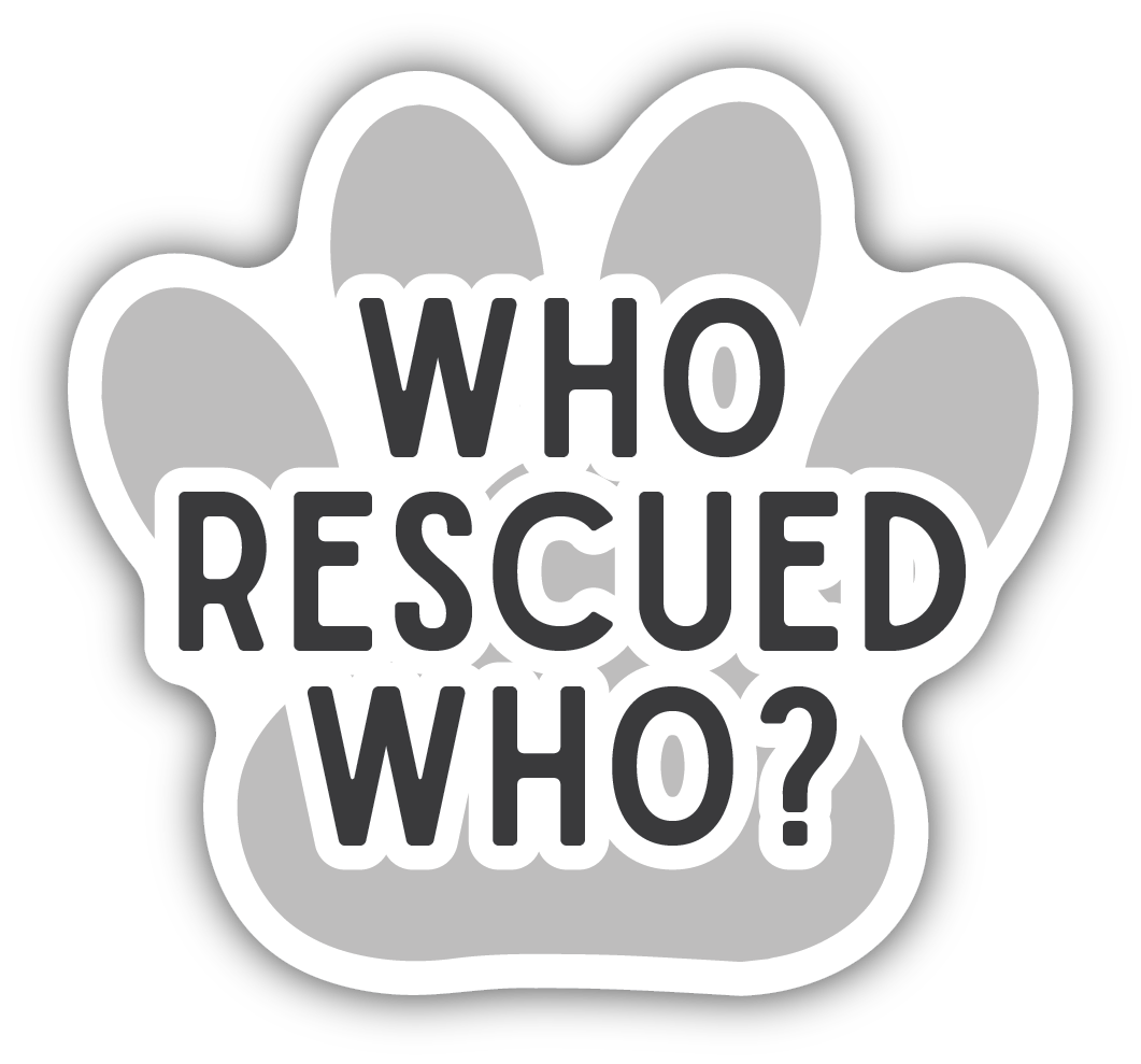 Who Rescued Who Decal