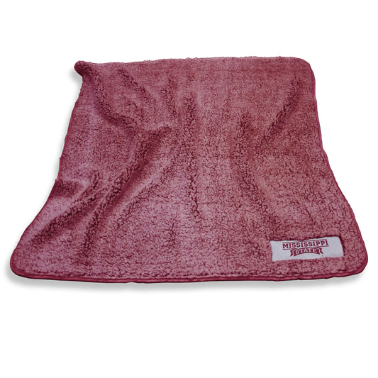 MSU Frosted Fleece Blanket