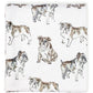 Forever Bulldog Throw Blanket