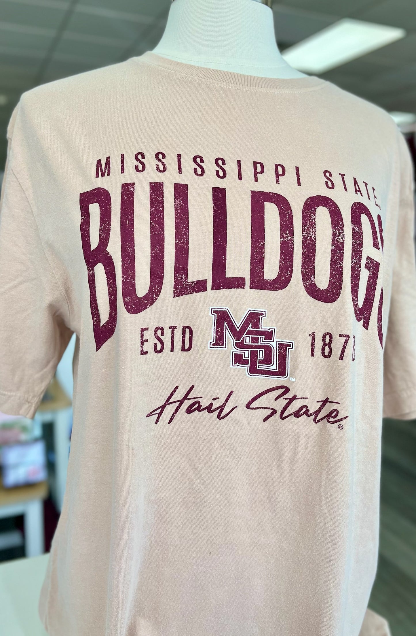 Bulldogs Arched 1878 Tee